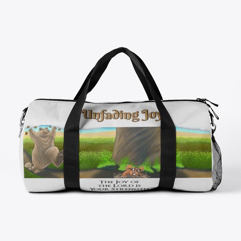 Unfading Joy|Dave and Chippy|Duffle bag