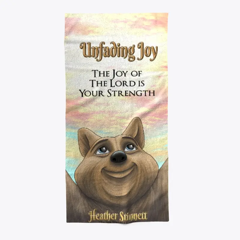 Unfading Joy| FC | Beach Towel |